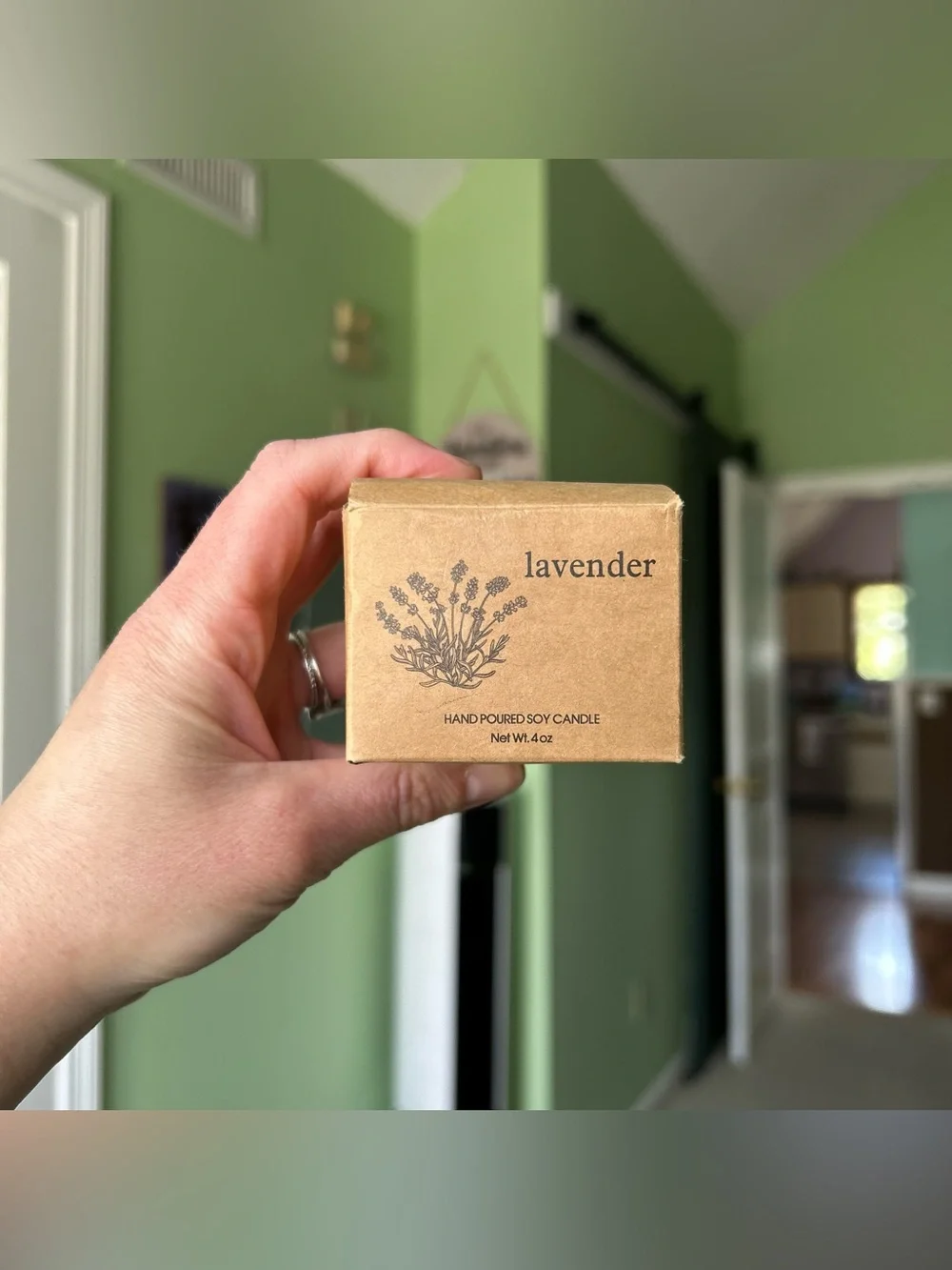 Sister Candle + Keychain Gift Set